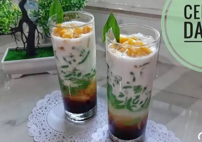 Es Cendol Nangka Pandan Gula Aren Asli
